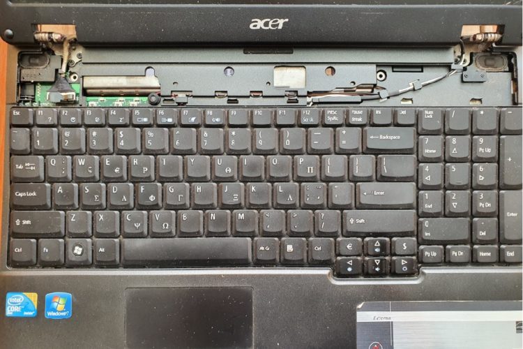 Acer Extensa 5635 Keyboard Replace